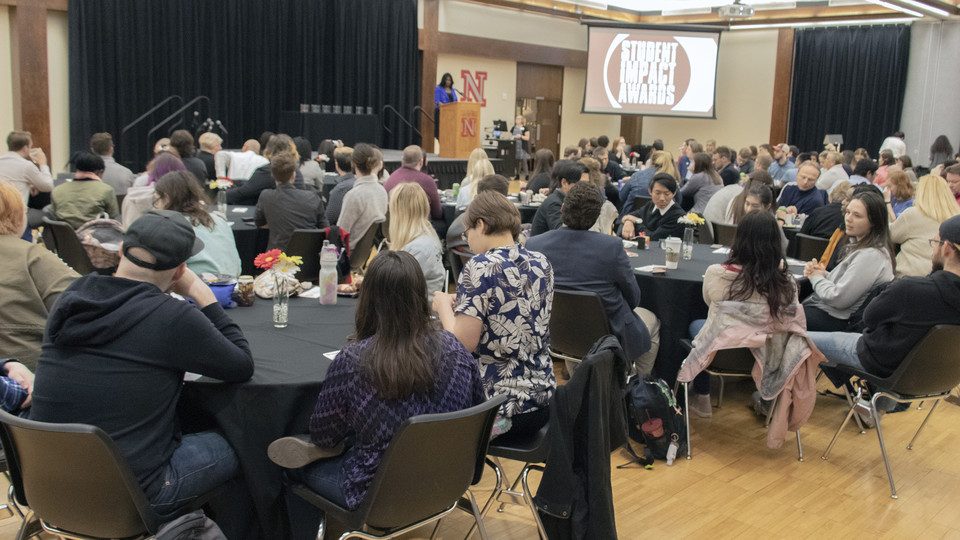 The 2019 Student Impact Awards, sponsored by Student Involvement, honored 13 projects led by recognized student organizations and their leaders.