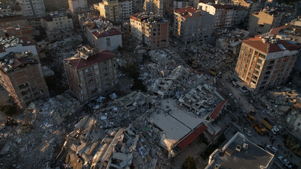 Hatay, Turkey- February 10, 2023 Turkey Earthquake Hatay As a result of the 7.8 magnitude earthquake that occurred in Turkey