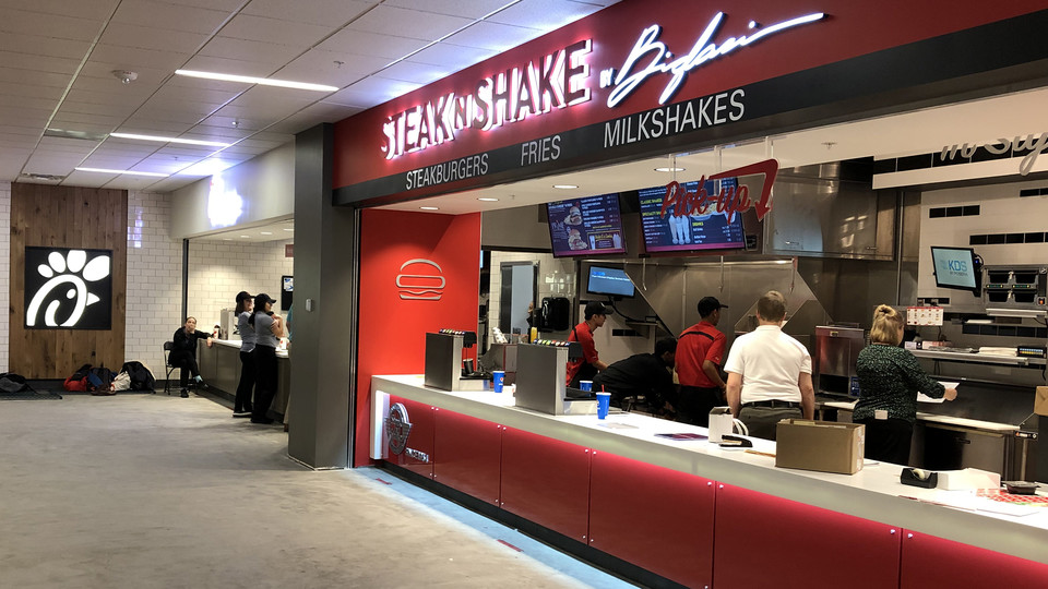 Two new food vendors opening in the Nebraska Union on March 11 are Chick-fil-A and Steak 'n Shake.