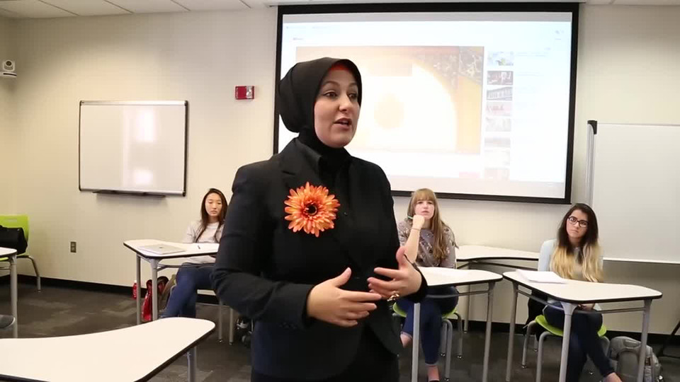 Nebraska's Abla Hasan, an assistant professor of practice in modern languages and literatures, will co-teach the "Women in the Qur'an" course.