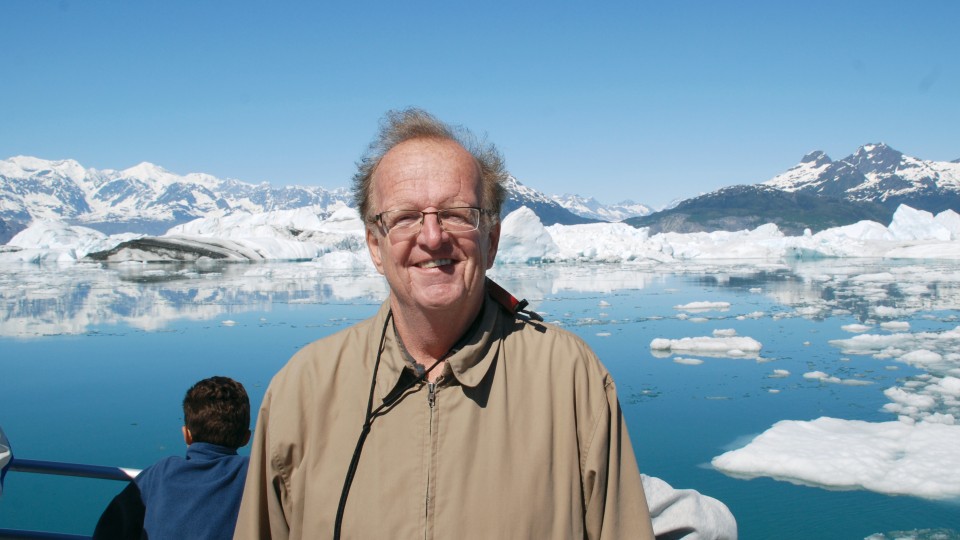Ken Dewey during a trip to the Arctic Circle in 2008.