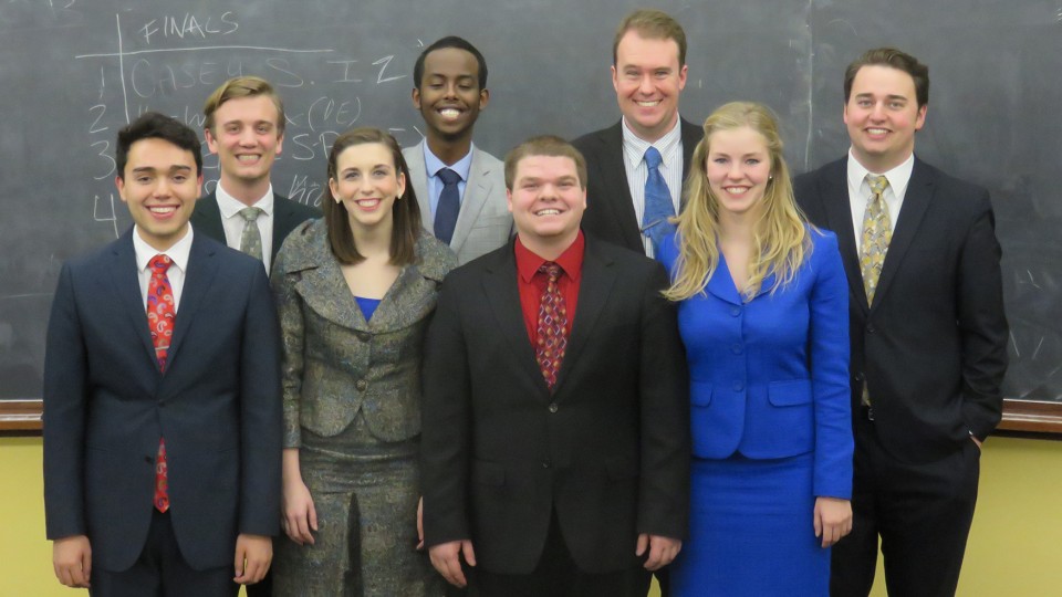 UNL's speech and debate team collected its fourth-straight Big Ten Conference title. The team will compete in national tournaments in April.