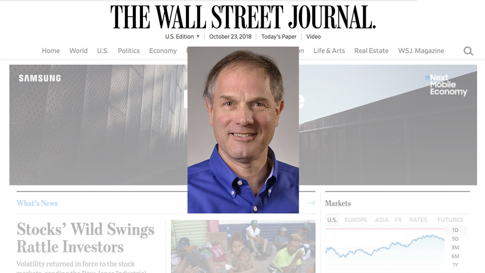 Nebraska's Ken Kiewra in the Wall Street Journal