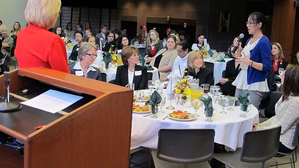 The College of Business Administration will host the 2013 Women in Business Breakfast on Oct. 15 at the Champions Club. 
