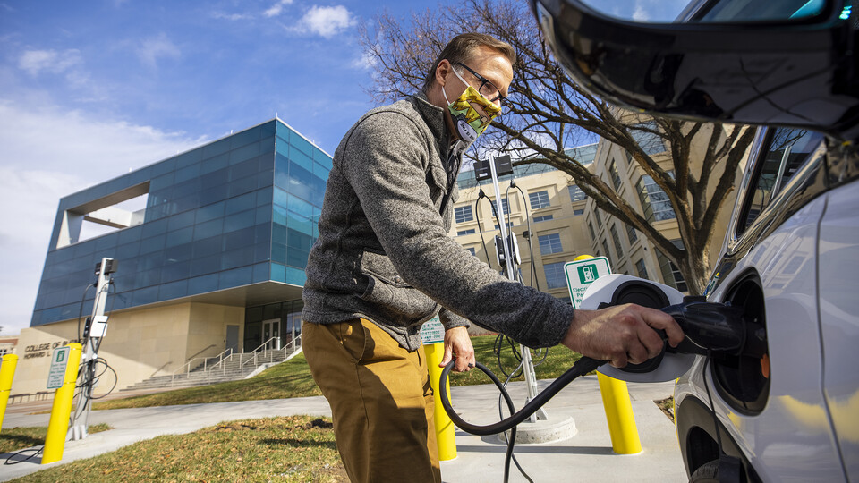 Charging stations for electric vehicles come to campus Nebraska Today