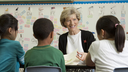 Research by UNL's Sue Sheridan is part of an innovative program designed to help teachers solve classroom behavior problems. The program is being developed by the Nebraska Center for Research on Children, Youth, Families and Schools.