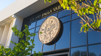 Varner Hall, headquarters of the four-institution University of Nebraska system.