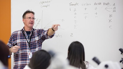 Directed by Andrew Benson (pictured), the Nebraska Food for Health Center will bring together strengths in agriculture and medicine from throughout the university system, and will help develop hybrid crops and foods to improve the quality of life of those affected by critical diseases.