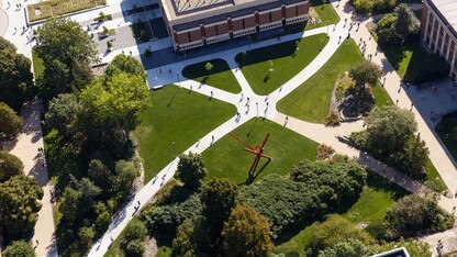 Aerial of campus