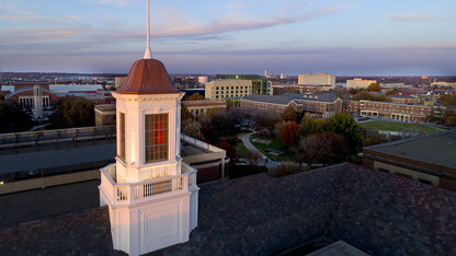 Love Library cupola