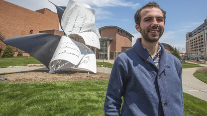 Nebraska's Colten White, a junior from Kearney, earned the university's first national championship in debate on April 23.