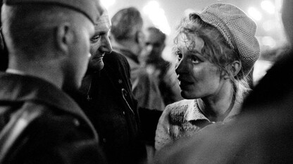 Mila Saskova-Pierce (right) protested the 1968 military occupation of Prague in Czechoslovakia, and was photographed as she translated Czech for the Russian soldiers. She fled the country and eventually came to Nebraska as a professor of Czech and Russian. She maintained close ties to the Czech community, and was tapped in October as the honorary Czech consulate for Nebraska.