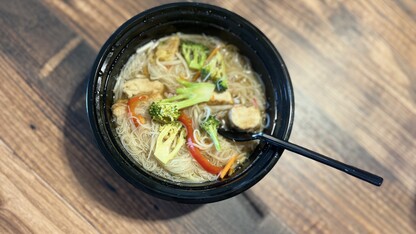 Moxie's Gluten Free Cafe noodle bowl