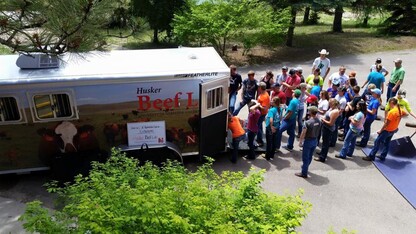 The Nebraska Extension Husker Mobile Beef Lab has taught children and adults about animal science and the livestock industry since 2011.