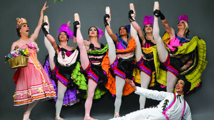 Les Ballets Trockadero De Monte Carlo, also known as "The Trocks," will perform at 7:30 p.m. Feb. 5 at the Lied Center for Performing Arts.