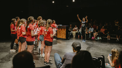 The Lied Center for Performing Arts' Triple Threat Broadway Summer Intensive drew 36 students interested in building their skills in singing, acting and dancing.