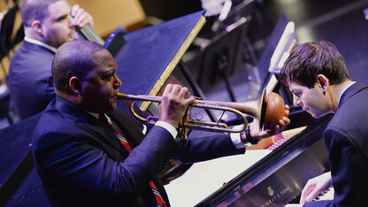 The Jazz at Lincoln Center Orchestra with Wynton Marsalis will perform at 7:30 p.m. Dec. 6 at the Lied Center for Performing Arts.