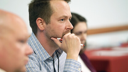 A participant from the climate and planning session in May. 