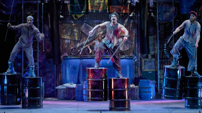 "STOMP" will play at the Lied Center for Performing Arts on Nov. 3-4. Alan Schuster, a 1975 Nebraska graduate, is an executive producer with "STOMP," having helped bring them to New York City and the Orpheum Theatre 30 years ago.