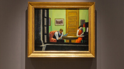 Edward Hopper's "Room in New York."