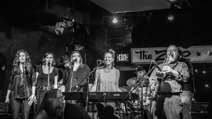 Eight-piece Lincoln-based ensemble Emily Bass and The Near Miracle will play Jazz in June on June 18.