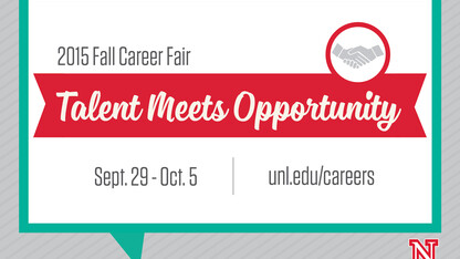 Attend the Fall 2015 Career Fairs, Sept. 29 - Oct. 5.