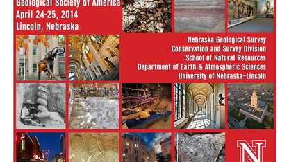 The north-central section meeting of the Geological Society of America will take place on April 24-25 in Lincoln. Several representatives from UNL's School of Natural Resources and the Conservation and Survey Division are involved with the two-day event. 