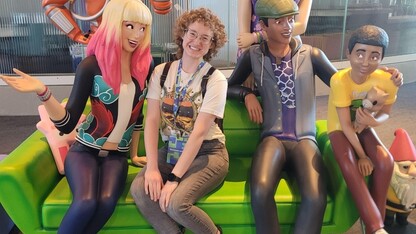 The English and Emerging Media Arts student from Malcolm interned with Maxis Studios this summer, the developers behind the wildly popular Sims video games.