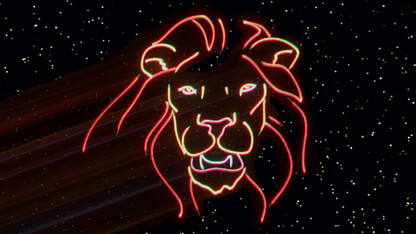 An image from "Laser Safari."
