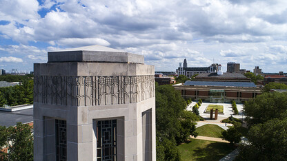 Bell tower - drone shot