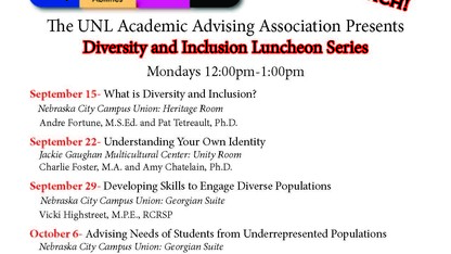 AAA Diversity and Inclusiveness Series Flier