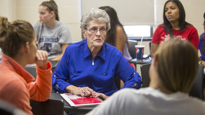 Eleanor "Jean" Kops, 85, is a junior at UNL this fall.