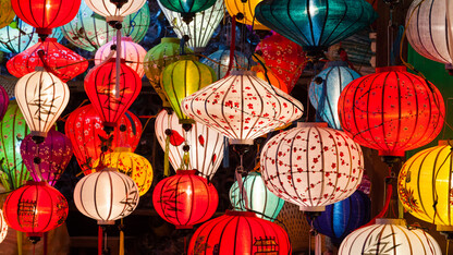 Lanterns hang in a shop in Vietnam. Nebraska's Vietnamese Student Association will hold a cultural celebration on Feb. 3.