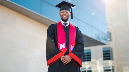 Terry Arvie, senior accounting major from Omaha, spent his time at the University of Nebraska–Lincoln focusing on building up a professional community of peers and creating music with his family. A December graduate, he plans to pursue a Master in Professional Accountancy program at Nebraska before starting his career at Lutz Financial.