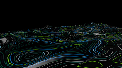 Creative topographical map. Students create your own map and enter to win a gift card in the Libraries GIS Day Map Competition!