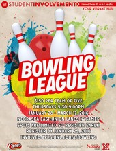 Student bowling league begins Jan. 28 