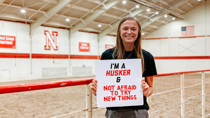Husker equestrian took a risk that paid off