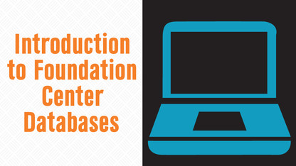Introduction to Foundation Center databases workshop is Sept. 17