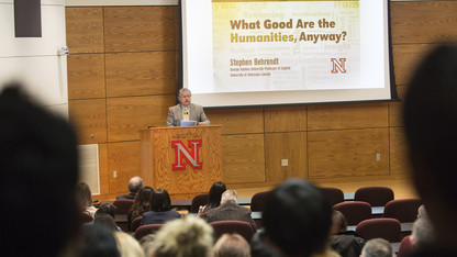 Nebraska Lecture sheds light on the need for humanities