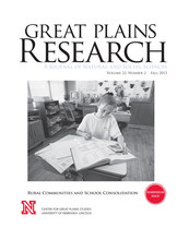 Rural school consolidation examined in Great Plains Research