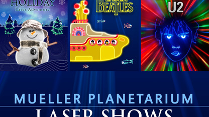 Laser light holiday, rock shows coming to planetarium