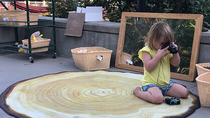Outdoor learning a staple at Ruth Staples Child Development Lab