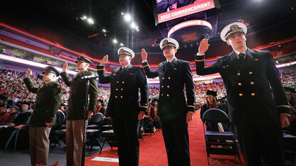 Five ROTC members receive military commissions