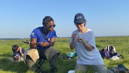 Internship with U.S. Fish and Wildlife gives student breadth of experience