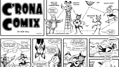 Coronavirus-themed comics aiming to educate, engage
