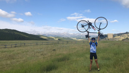 Husker completes coast-to-coast bike trek for cancer fund
