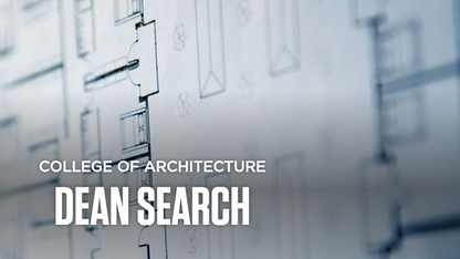 Architecture dean search begins