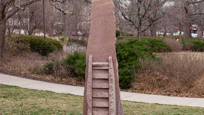  ‘Granite Hi-Chair’ is newest campus sculpture