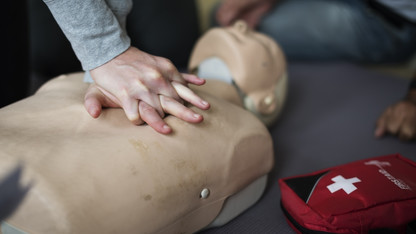 Campus Rec offers CPR, AED + First Aid courses