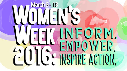 Women's Week events open March 5
